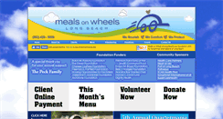 Desktop Screenshot of mealsonwheelsoflongbeach.org